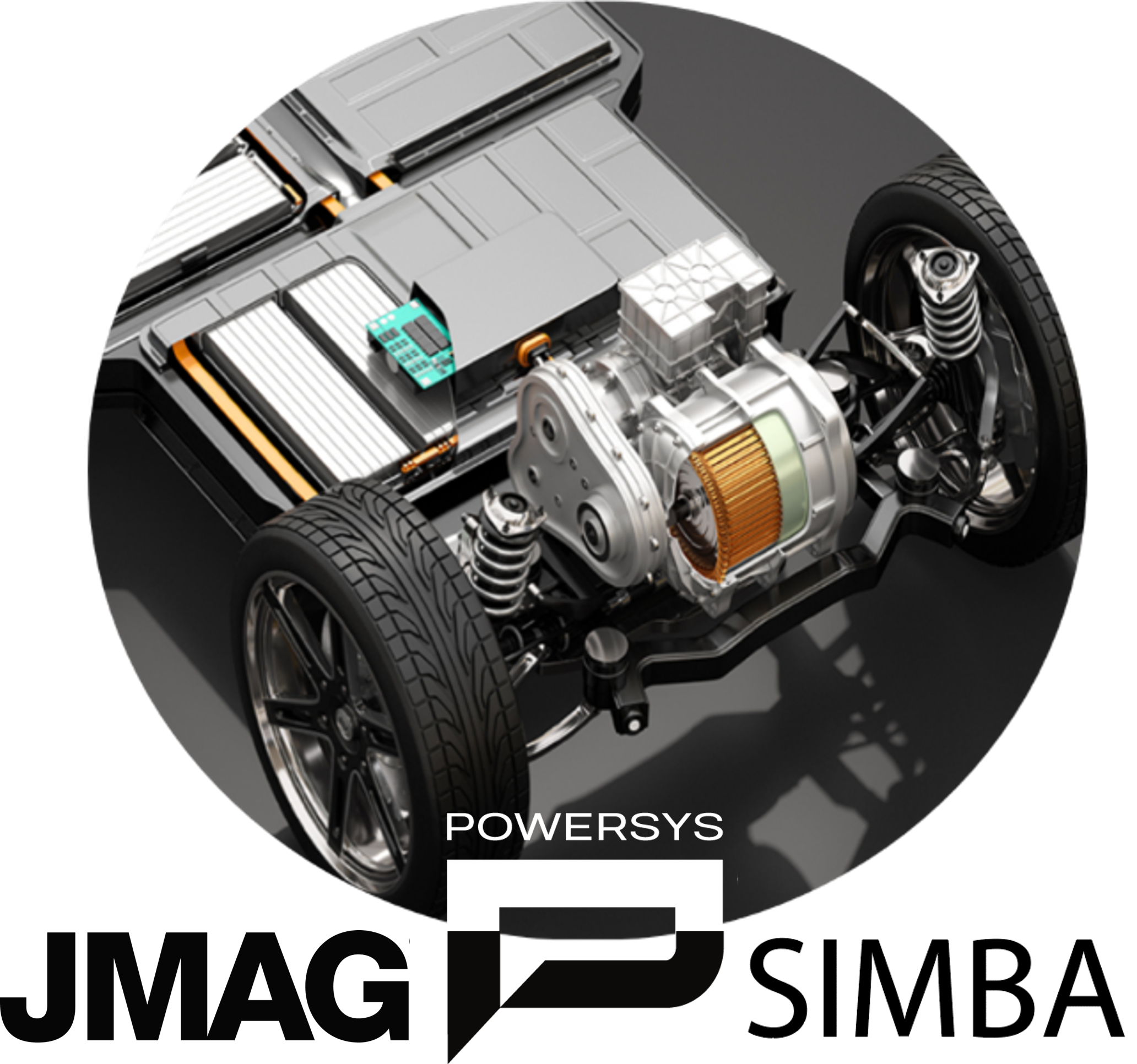 New examples highlithing SIMBA-JMAG Co-simulation capabilities