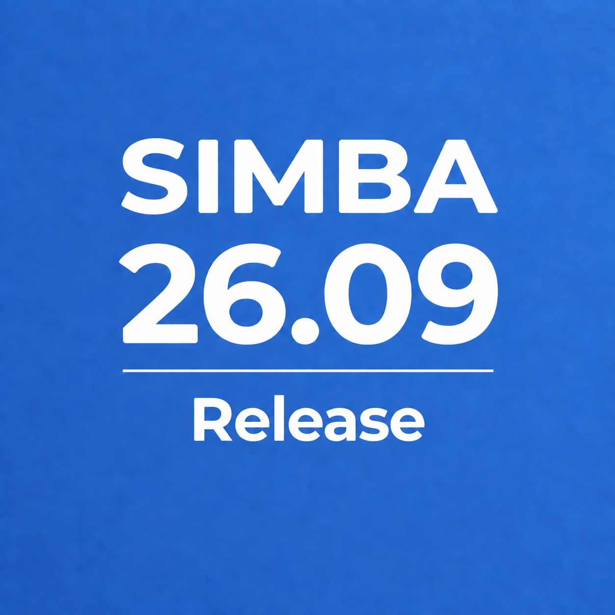 SIMBA 26.09 is here!